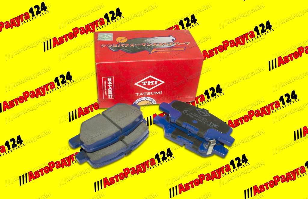 Колодки Mazda 6 (2012-), Mitsubishi ASX, Outlander (2010-) передние (TCA1072) (Tatsumi) (Д)
