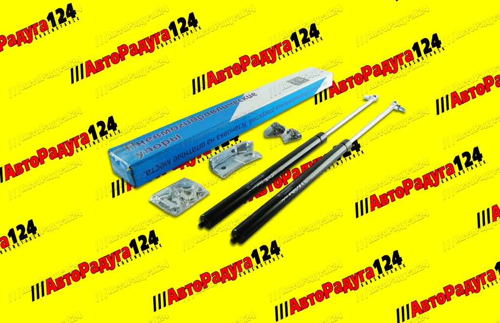 Упор капота ВАЗ 2190, 2192 с крепежем (Амортизатор газовый) (11299-St) (Компл.) (Тольятти)