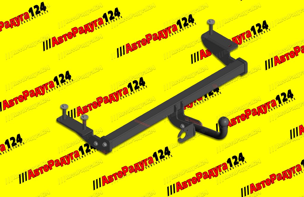 Фаркоп Nissan Leaf (2009-2017) (ZE0) 1 поколение (А) (17228A) (Уникар)