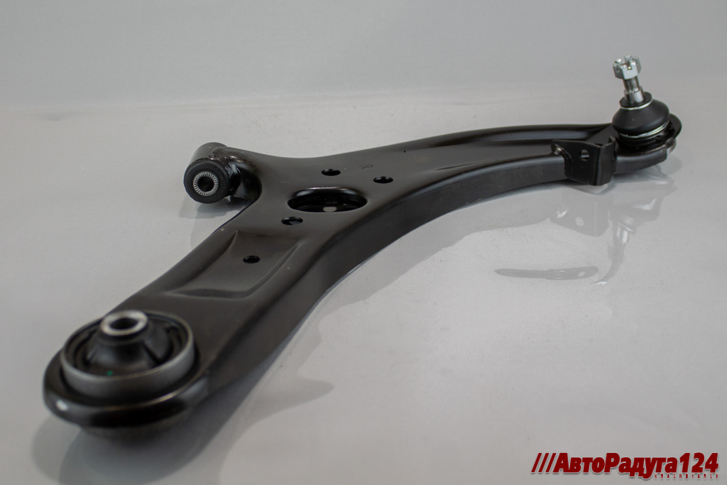 Рычаг передней подвески Hyundai Solaris, Kia Rio (2011-2017) правый в сборе [LGR-4408] (LGR)