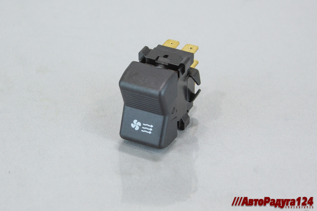 Кнопка отопителя ВАЗ, ГАЗ, УАЗ, ЗИЛ, Камаз (выключатель вентилятора отопителя) (VMR-п147-04.11A)
