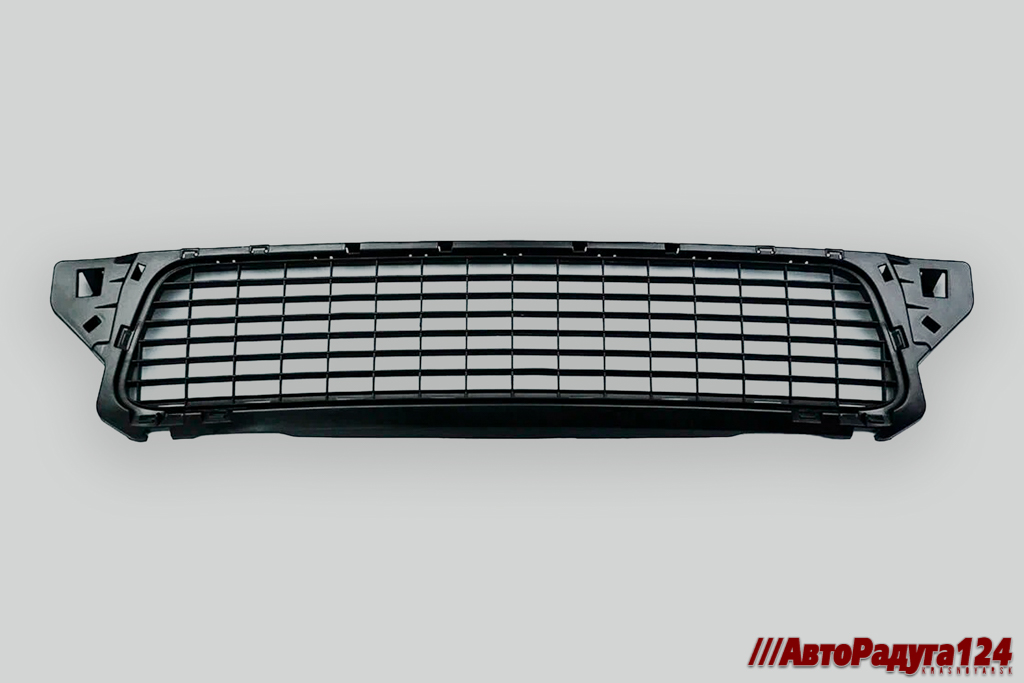 Решетка бампера Renault Duster (2010-2014) нижняя (черная) (JH07-DST08-017) (Autotop)