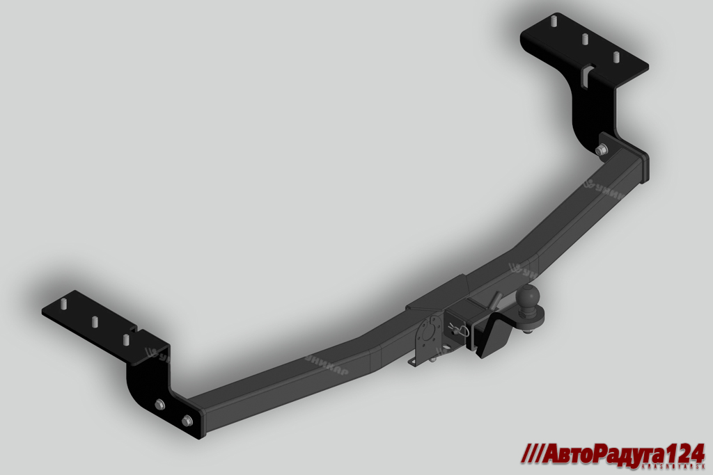 Фаркоп Kia Carnival (2014-2020) (YP) 3 поколение (E) (без электрики) (15209F) (Уникар)