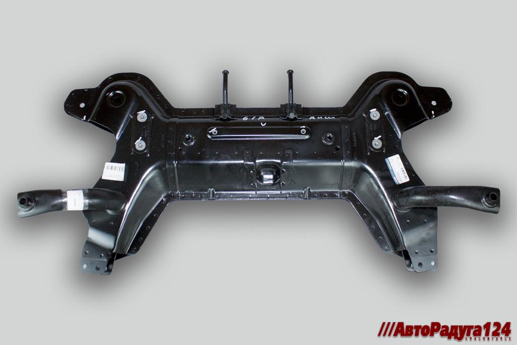 Подрамник передней подвески Лада Веста доработанный (с креплением глушителя) (8450031650)