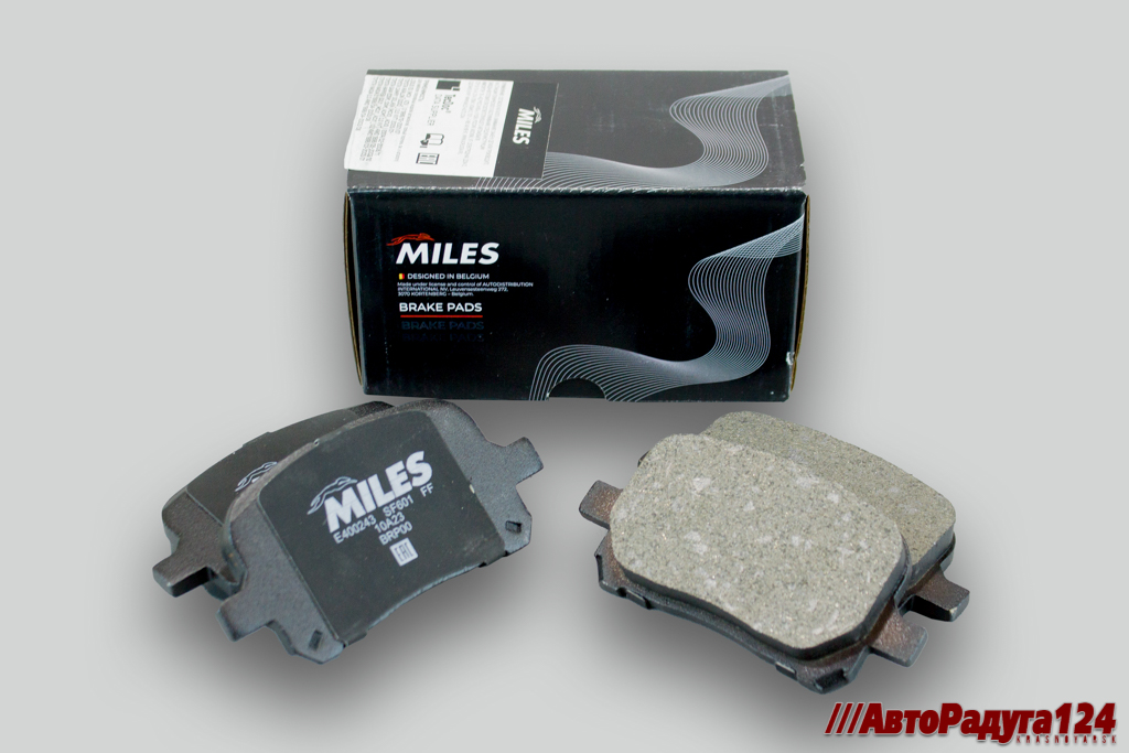 Колодки Toyota Camry, Previa (2.2-3.0), Lexus RX300 (2000-2003) передние (E400243) (Miles)