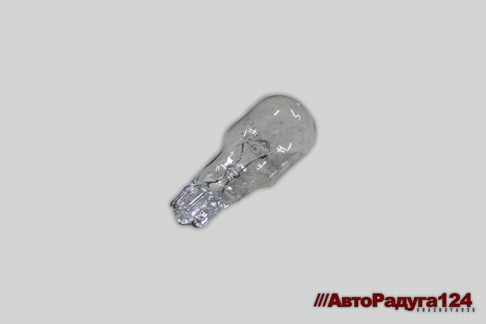 Автолампа W16W W2.1x9.5d, 12V, 16W (1781) (L12816) (Koito) (Д)