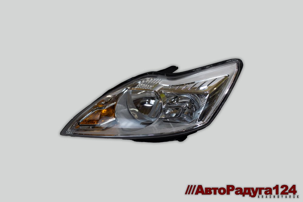 Фара Ford Focus 2 (2008-) левая (эл.корр-р) (Хром) (JH09-FCS09-001BL) (Autotop)