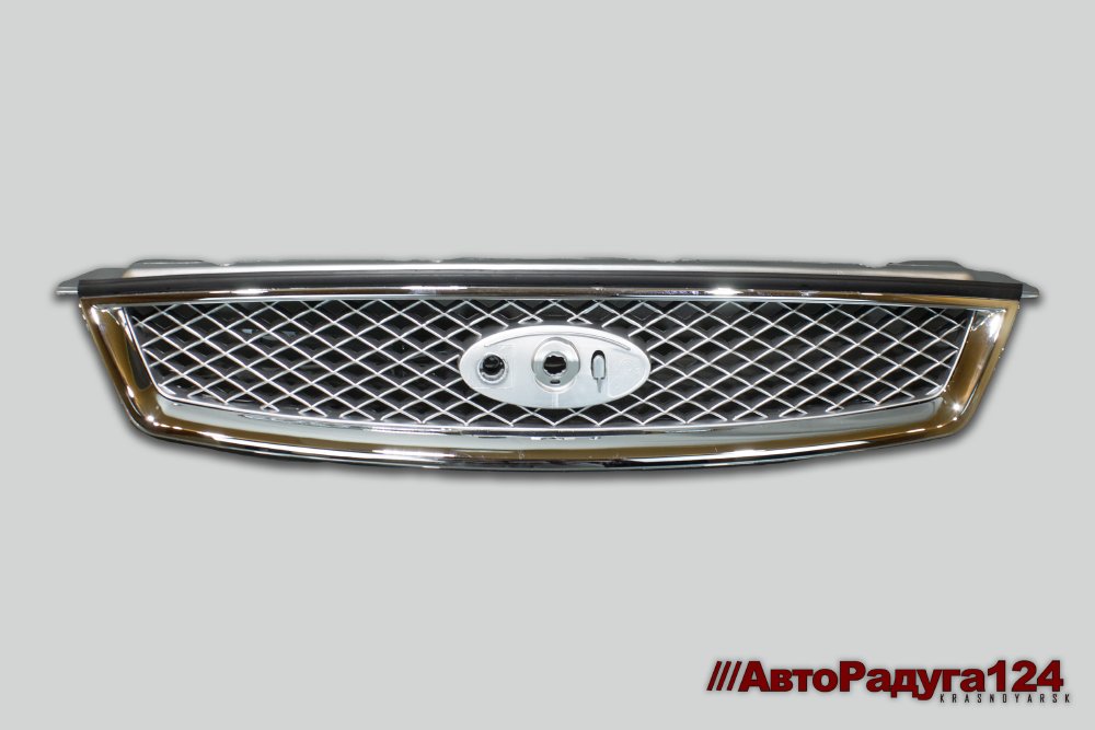 Решетка радиатора Ford Focus 2 (2004-2008) хром (JH09-FCS05-007A) (Autotop)