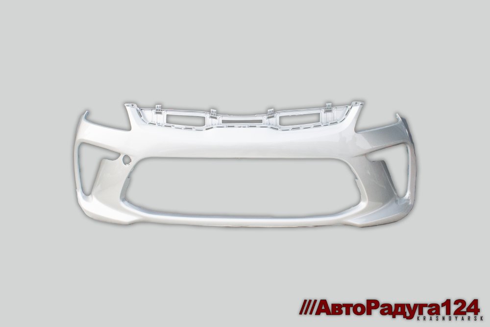 Бампер Kia Rio, Киа Рио (2017-) передний Бежевый (W4Y)