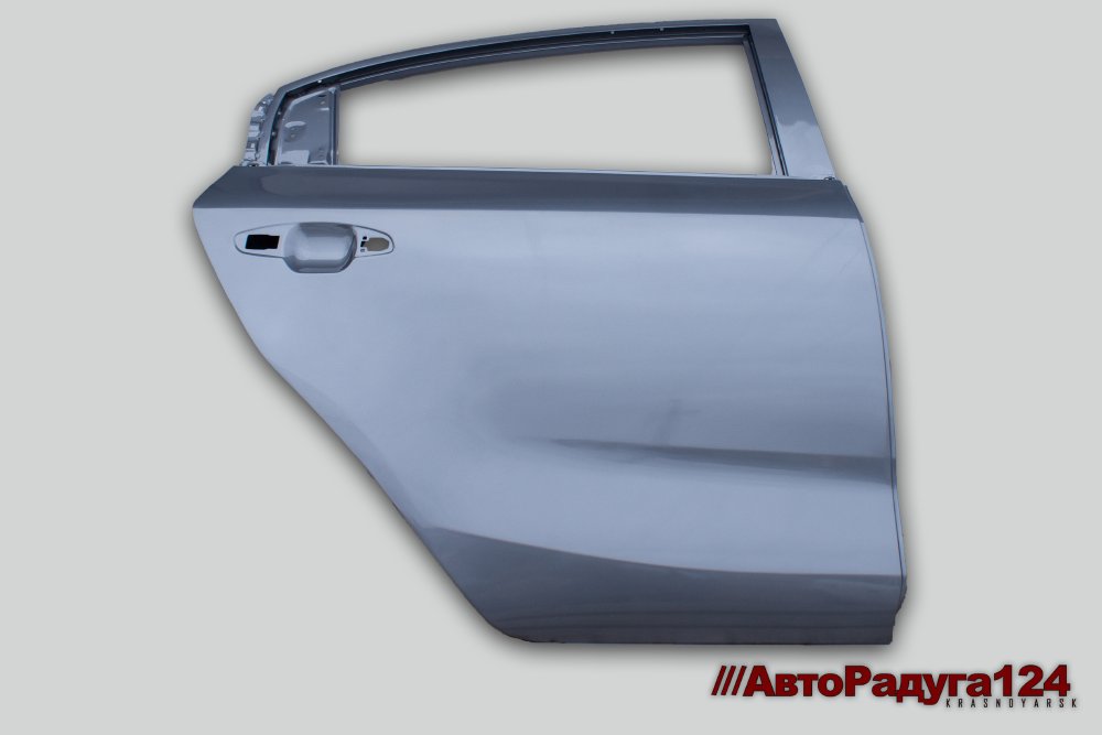 Дверь Kia Rio (2017-) задняя правая Серый (U4G)