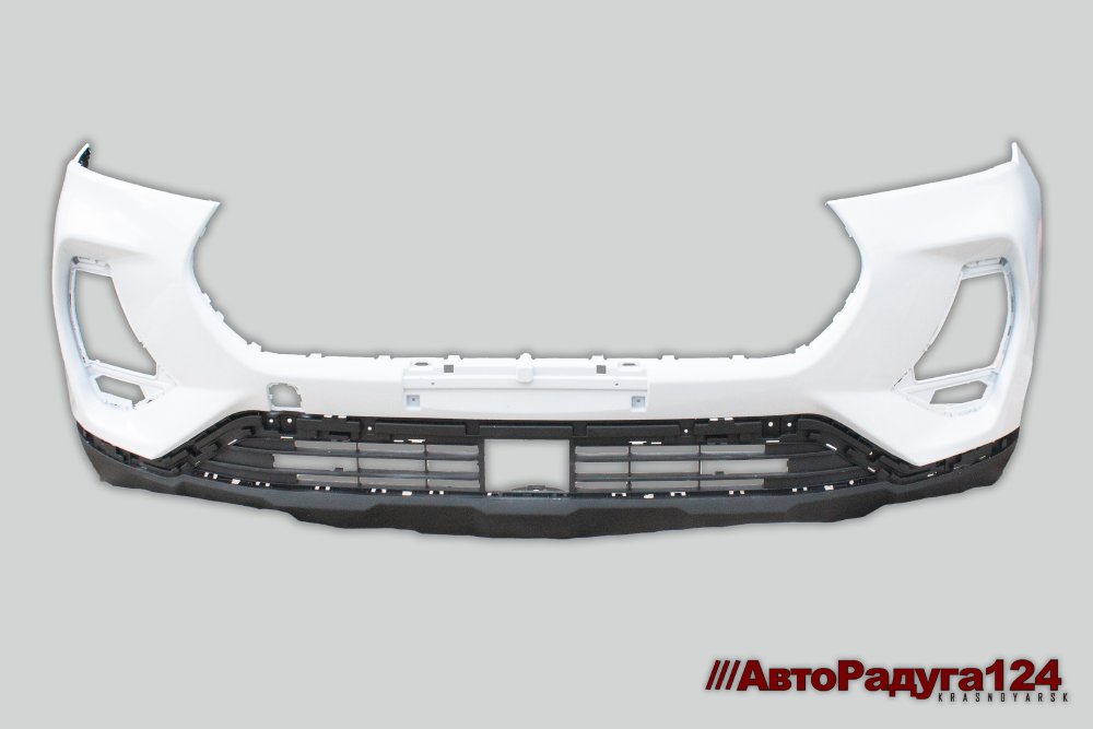 Бампер Chery Tiggo 7 Pro (2019-2024) передний Белый, White Perl (3-сл) (083)