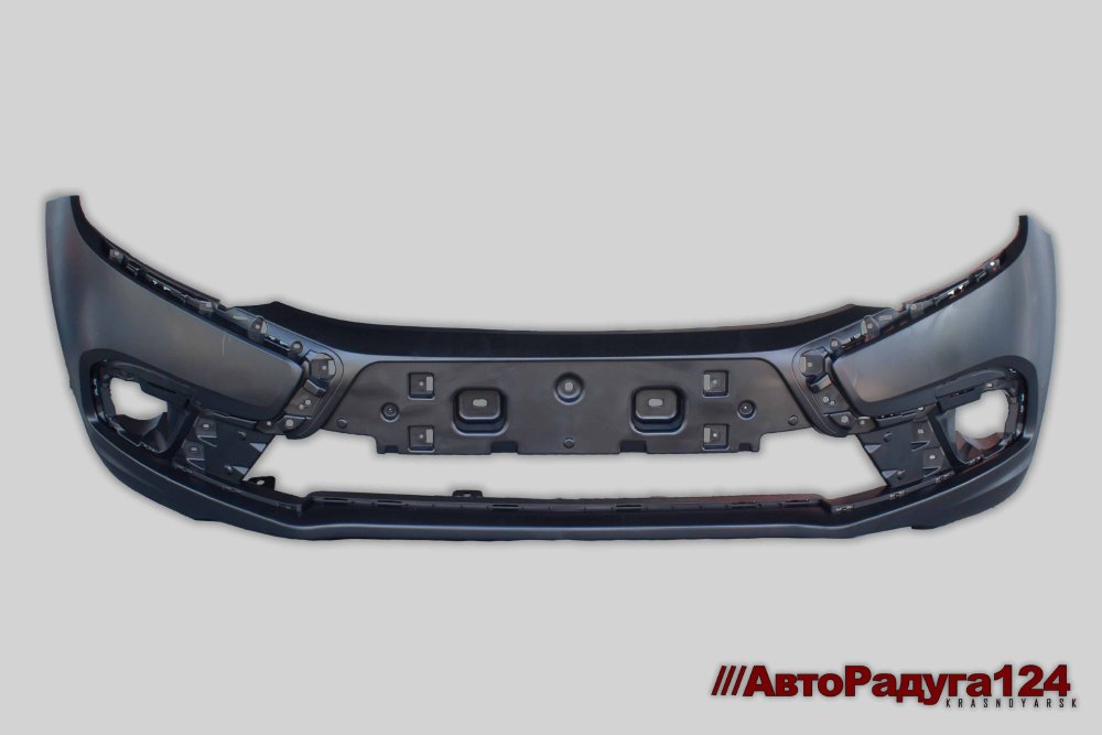 Бампер ВАЗ 2190, 2191 (2018-) Лада Гранта, Lada Granta 2 передний (неокрашенный) (ST-LD2191-000-A0)